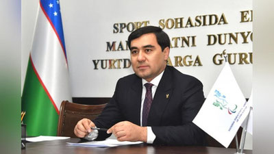 'O`zbekiston Milliy Paralimpiya qo`mitasiga Muxtorxon Tashxodjaev rais etib saylandi'ning rasmi