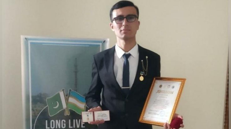 'Urgutlik talaba MDHda yilning eng yaxshi yosh olimi bo`ldi'ning rasmi