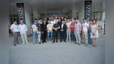 Изрображение 'В Агентстве кинематографии состоялась встреча с Тимуром Бекмамбетовым (фото)'