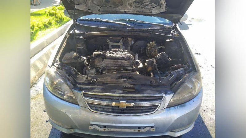 'Samarqandda Lasetti yonib ketdi. Yong`in sabablari noma`lum'ning rasmi