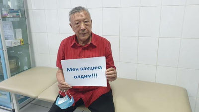 'O`zbekistonda "Men vaksina oldim" aksiyasi boshlandi'ning rasmi