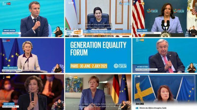 'Parijda gender tengligiga bag`ishlangan “Tenglik avlodi” xalqaro forumi bo`lib o`tdi'ning rasmi