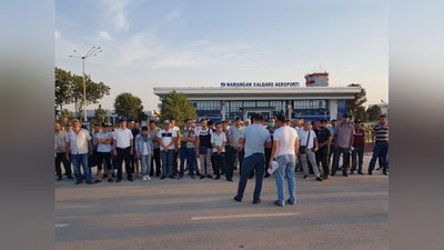 '72 nafar namanganliklar ishlash uchun Moskvaga jo`nab ketdi'ning rasmi