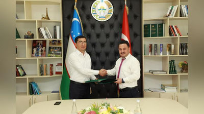 'Turkiyaning “Vatan Danismanlik” konsalting kompaniyasi bilan hamkorlik shartnomasi imzolandi'ning rasmi