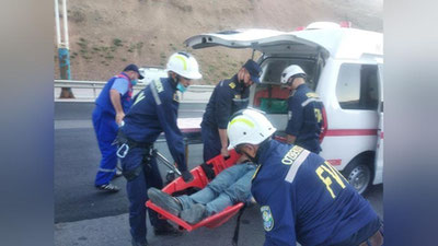 'Qamchiq dovonida fuqaro 60 metr pastlikka tushib ketdi'ning rasmi