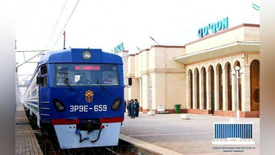 '"Qo`qon – Namangan – Qo`qon" janubiy yo`nalishdagi shaharlararo yo`lovchi poezdlari qatnovi bir kunga bekor qilindi'ning rasmi