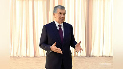 'Shavkat Mirziyoev: "Dunyodagi eng yirik,  noyob oltin va mis konlari aynan mana shu hududda joylashgan deb aytish uchun to`la asos bor"'ning rasmi