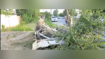 'Farg`onada Matiz va Nexia to`qnashuvi 13 yoshli qizni vafotiga sabab bo`ldi (video)'ning rasmi