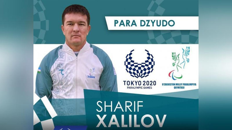 'Para-dzyudochimiz Sharif Halilov – ikki karra Paralimpiya o`yinlari sovrindoriga aylandi. Medallari soni 12 taga etdi'ning rasmi