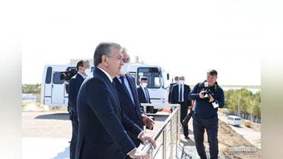 'Prezident Xorazmga jo`nab ketdi'ning rasmi