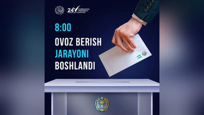 'Erta tongdan nomzod uchun ovoz berishga kirishgan viloyat hokimlari'ning rasmi
