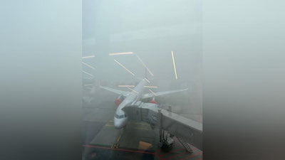 Изрображение 'Самолет рейсом "Ташкент- Москва" не смог приземлиться в "Домодедово" из-за густого тумана'