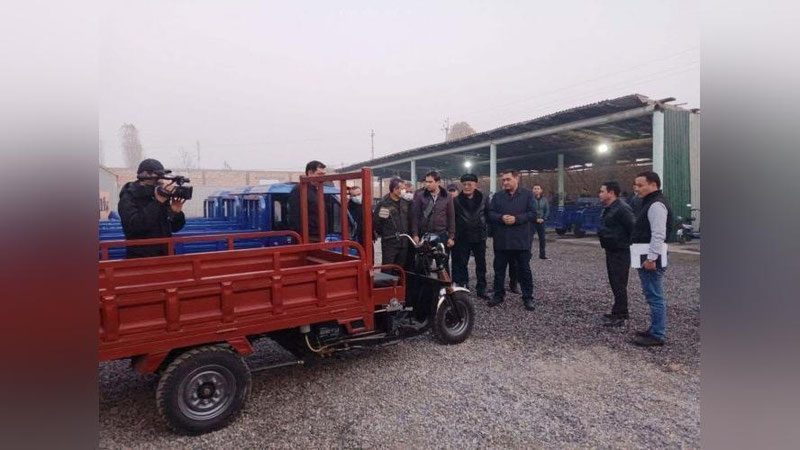 'Риштонда электроскутерлар ва юк мотороллерлари ишлаб чиқарилмоқда (фото)'ning rasmi