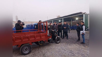 'Риштонда электроскутерлар ва юк мотороллерлари ишлаб чиқарилмоқда (фото)'ning rasmi