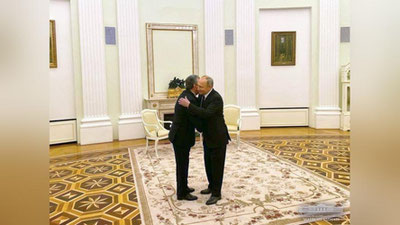 Изрображение 'Российские СМИ о визите Шавката Мирзиёева в Москву (видео)'