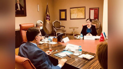 'Омбудсман Туркия парламенти вакиллари билан учрашди'ning rasmi