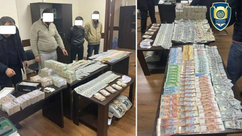 'Тошкентда валюта қимматликларининг ноқонуний муомалага киритилишининг олди олинди'ning rasmi
