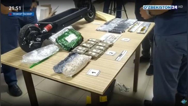 'Toshkentda narkotik moddasini laboratoriya sharoitida ishlab chiqarish yo`lga qo`yilgan "korxonalar" faoliyatiga chek qo`yildi'ning rasmi