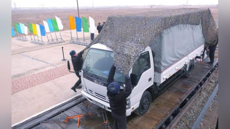 'Қаршида янгидан қурилган “Дашт” темир йўл бекати фойдаланишга топширилди'ning rasmi