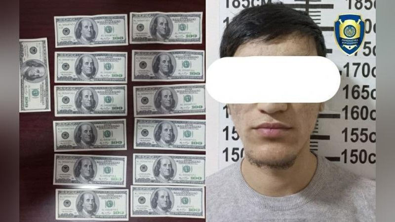 'Навоийдаги савдо дўконида сохта долларга озиқ-овқат сотиб олаётган фуқаро ушланди'ning rasmi