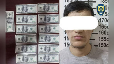 'Навоийдаги савдо дўконида сохта долларга озиқ-овқат сотиб олаётган фуқаро ушланди'ning rasmi