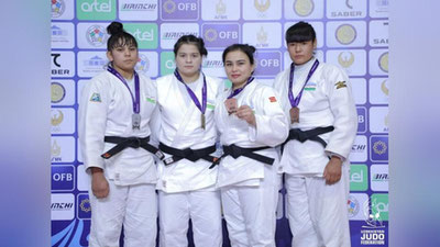 'Xorazmlik dzyudochilar umumjamoa hisobida peshqadamlik qilishdi'ning rasmi