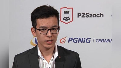 Изрображение 'Нодирбек Абдусатторов завоевал титул чемпиона мира по быстрым шахматам'