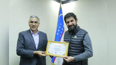'Serdar Tunjer Buxoro viloyatining Turkiyadagi Turizm elchisi bo`ldi'ning rasmi