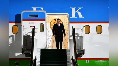 'Президент Пекиндан Тошкентга қайтиб келди'ning rasmi