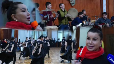 'Раққосаларга қўшилиб рақс тушаётган примадонна, ёхуд Юлдуз Усмонова концерт кунларини яна узайтирадими?'ning rasmi