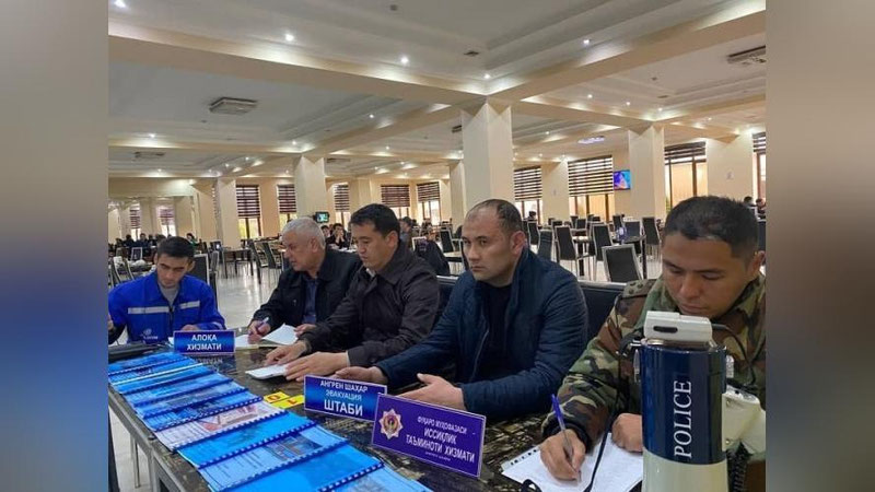 '“Қамчиқ” довонида юзага келган вазият сабаб Ангрендаги ошхонада штаб иш фаолиятини бошлади'ning rasmi