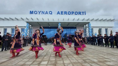 'Тошкентдан Мўйноқ аэропортига илк йўловчи самолёт рейси амалга оширилди (фото)'ning rasmi