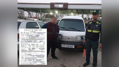 'Андижонда машинасига рухсат этилмаган маёқча ўрнатган ҳайдовчига чора кўрилди'ning rasmi