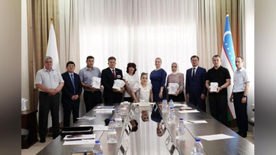 'Ногиронлиги бўлган шахсларнинг ҳуқуқларини ҳимоя қилишга оид норматив-ҳуқуқий ҳужжатлар тўплами тақдим этилди'ning rasmi