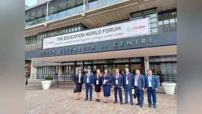 'Бутунжаҳон таълим форумида илк бор Ўзбекистон делегацияси қатнашмоқда'ning rasmi