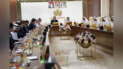 'Ўзбекистон божхона қўмитаси раисининг БААга ташрифи араб мамлакати ОАВсида кенг ёритилмоқда'ning rasmi