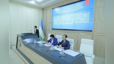 'Адлия органлари ва спорт соҳасидаги нодавлат нотижорат ташкилотлар ўртасида ҳамкорлик алоқалари мустаҳкамланмоқда'ning rasmi