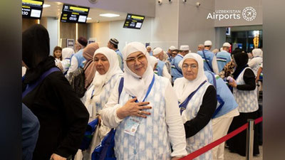 Изрображение 'Из Ташкента в Медину вылетели первые рейсы с паломниками'