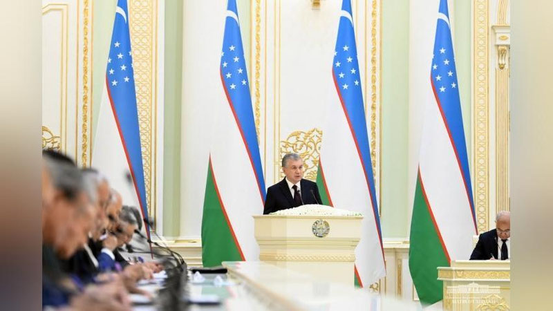 '"Снос" тушунчасига барҳам бериш лозим, суднинг қарорисиз ҳеч ким уй-жойидан маҳрум қилинмаслиги керак" – Ш.Мирзиёев'ning rasmi