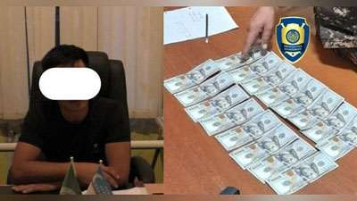 'Farg`onada Ekologiya qo`mitasining xodimi tadbirkordan pora olayotganda ushlandi'ning rasmi