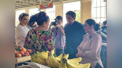 'Комиссия аъзолари Қорақалпоғистон воқеаларининг асосий майдонига айланган Нукус марказий деҳқон бозорида бўлишди'ning rasmi