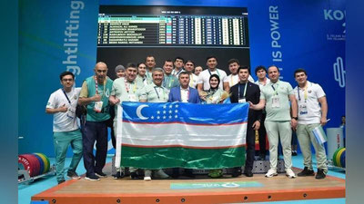 Изрображение 'Узбекистан занимает второе месту по числу медалей на Играх в Турции'