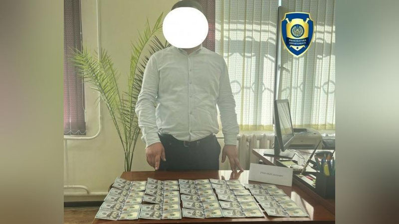 'Xorazimda tuman qishloq xo`jaligi bo`limi bosh mutaxassisi fermerdan pul talab qildi'ning rasmi