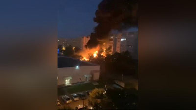 Изрображение 'В результате крушения самолета в российском Ейске погибли 13 человек'