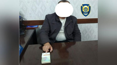 'Shahrisabzda jazoni engillashtirish uchun fuqarodan katta pul olgan shaxs qo`lga olindi'ning rasmi