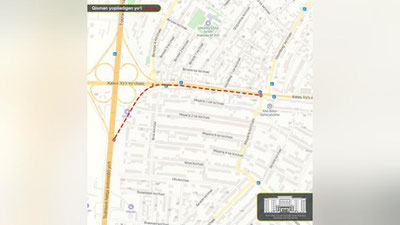 Изрображение 'На отрезке улицы Келес йули в Ташкенте начался ремонт'