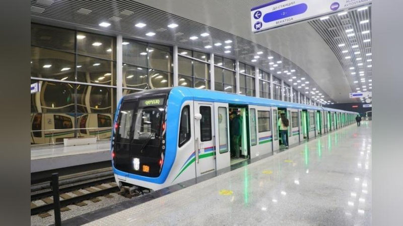 'Toshkent metrosining “Er usti halqa yo`li” yo`nalishida poezdlar harakati bir kunga to`xtatiladi'ning rasmi
