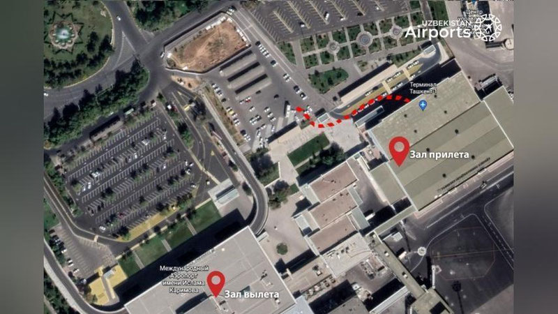 Изрображение 'В аэропорту Ташкента начато строительство зоны для встречающих (фото)'