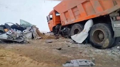 Изрображение 'Граждане Узбекистана погибли в страшном ДТП в Казахстане (видео)'