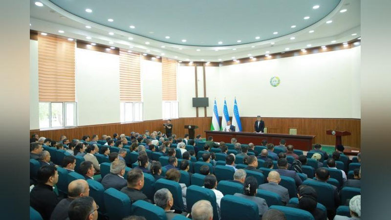 Изрображение 'В Хорезмской области сменились ряд районных хокимов'